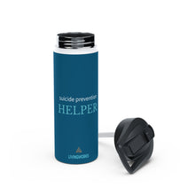 Load image into Gallery viewer, LivingWorks HELPER stainless steel water bottle