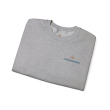 Load image into Gallery viewer, LivingWorks unisex "suicide let's talk about it" HELPER pullover sweatshirt